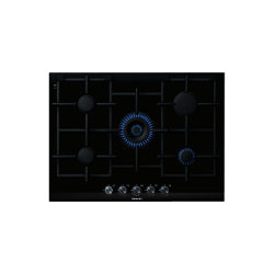 Siemens ER726RB71E Gas Hob, Black Glass